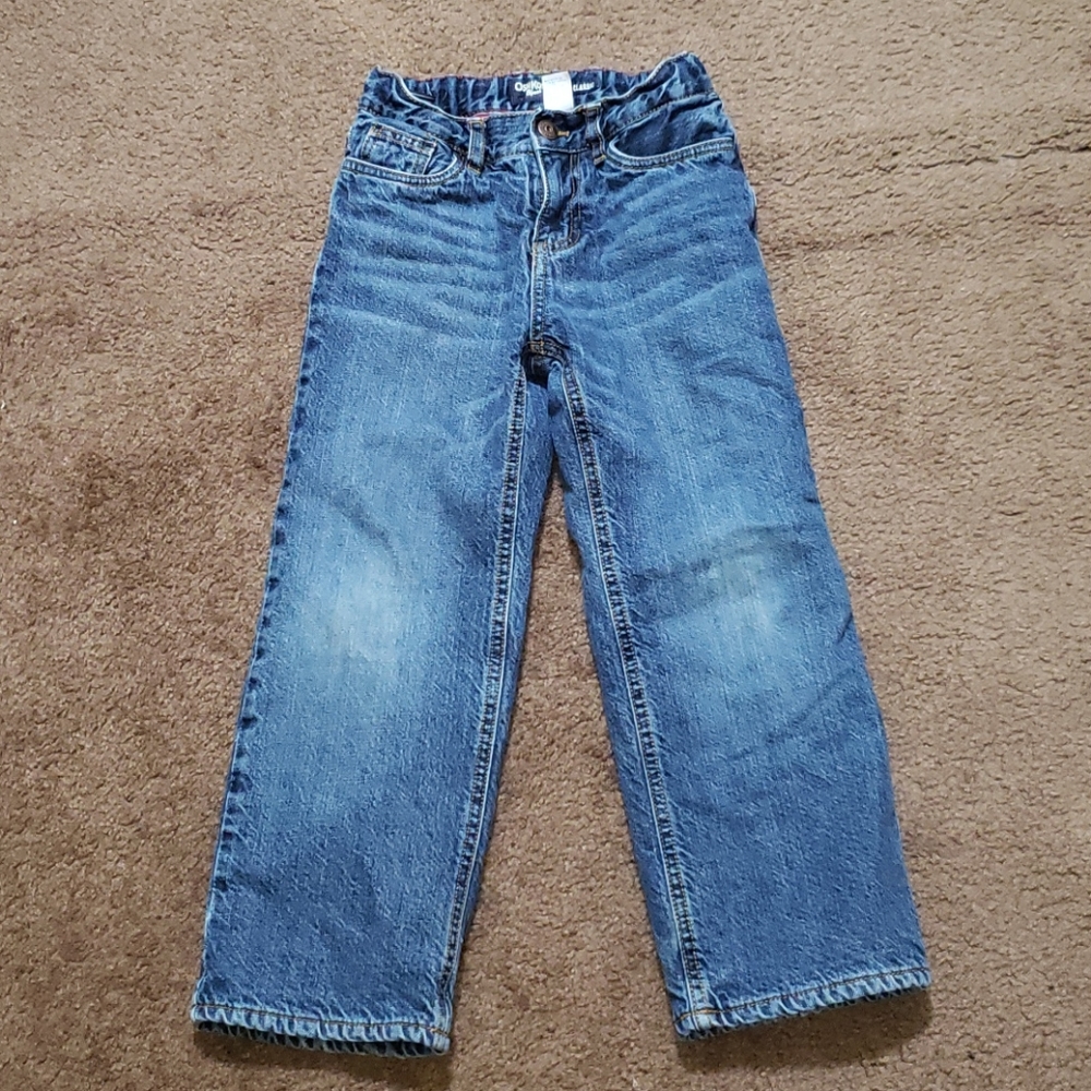 Fleece lined jeans. Size 7